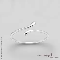 925 Sterling Silver Adjustable Ring