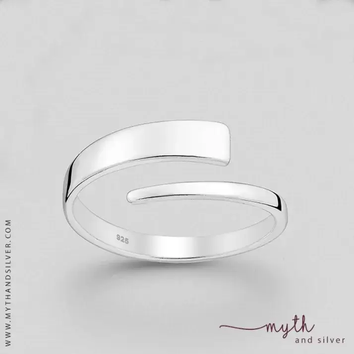 925 Sterling Silver Adjustable Ring