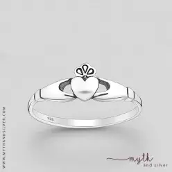 925 Sterling Silver Claddagh Ring