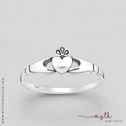 925 Sterling Silver Claddagh Ring